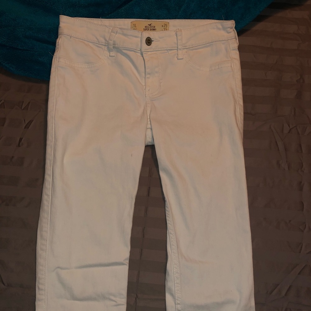 White jeans
